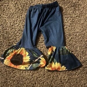 Sunflower Flare Kids Bottoms